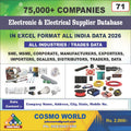 Electronic & Electrical Supplier Database by CosmoDatabase — B2B Contact List with Emails and Phone Numbers