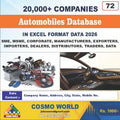 Automobiles Database by CosmoDatabase — B2B Contact List with Emails and Phone Numbers