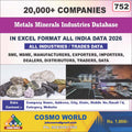 752. Metals Minerals Industries Data