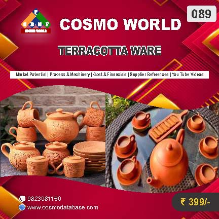089 TERRACOTTA WARE | Detailed DPR for Bank Loan, MSME & Business Setup