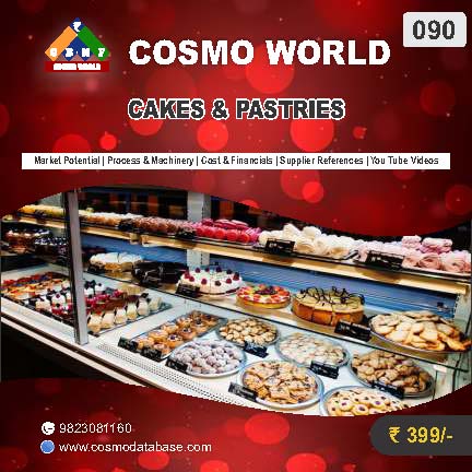 090 CAKES & PASTRIES | Detailed DPR for Bank Loan, MSME & Business Setup