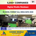 Digital Studio Database by CosmoDatabase — B2B Contact List with Emails and Phone Numbers