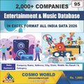 Entertainment & Music Database by CosmoDatabase — B2B Contact List with Emails and Phone Numbers